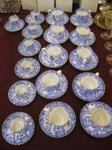 Appraisal: pcs Copeland China coffee or tea cups servers and demitasse