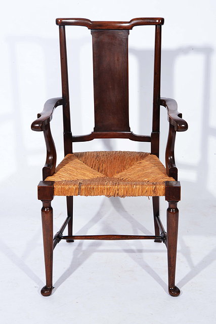 Appraisal: Richard Norman Shaw British - Hampton Court armchair probably manufactured