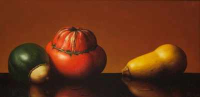 Appraisal: Alfred Jackson American - Still Life with Squash Oil on