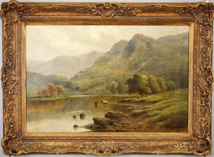 Appraisal: A de Breanski Jr landscape Alfred de Breanski Jr English