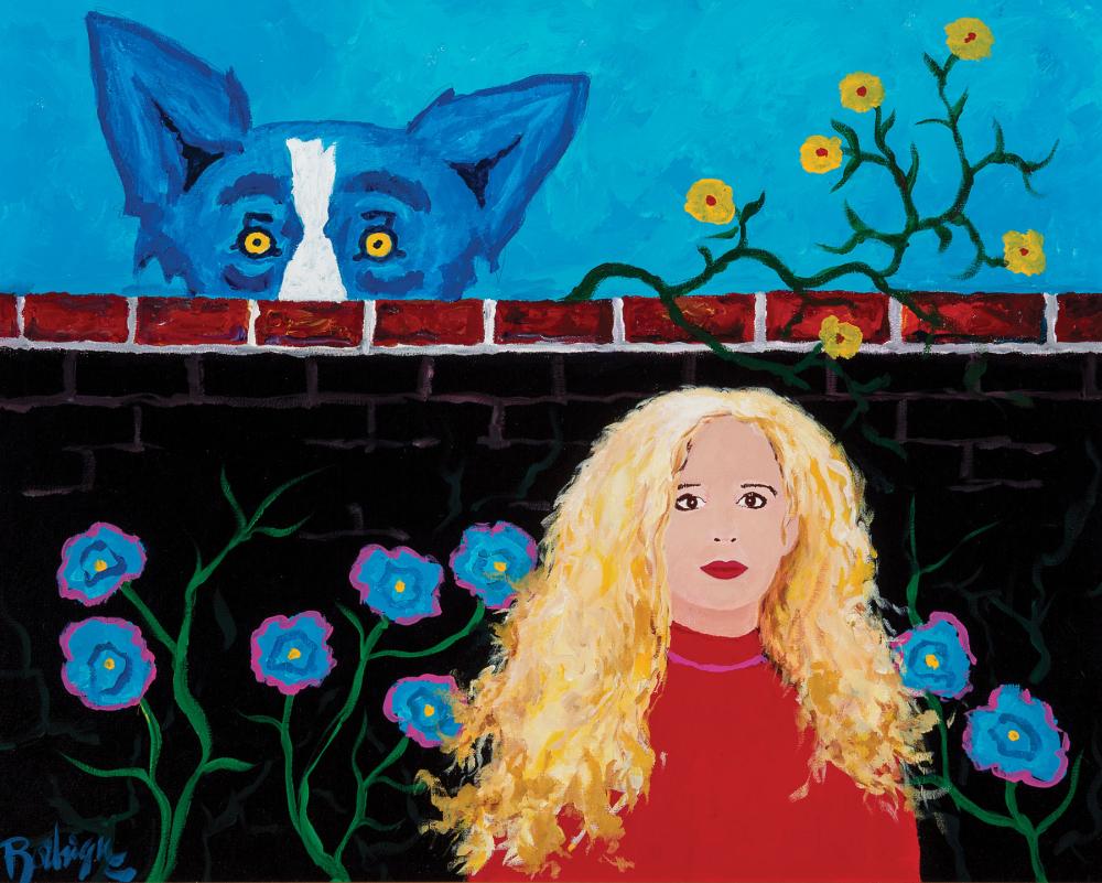 Appraisal: George Rodrigue American Louisiana - In My Secret Garden -