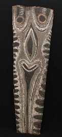 Appraisal: Twentieth Century Aboriginal School Untitled ochre on bark together with