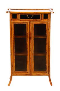 Appraisal: E Murio Aesthetic Movement Style Cabinet E Murio Filipino founded