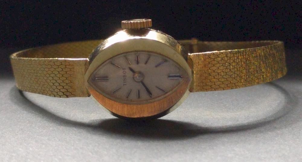 Appraisal: Karat Gold Ladies Watch Tissot karat gold ladies watch with