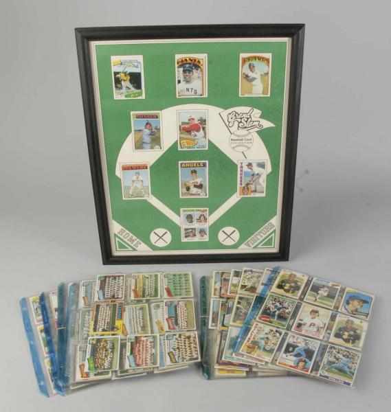 Appraisal: Large Lot of s - s Baseball Cards Description Fresh