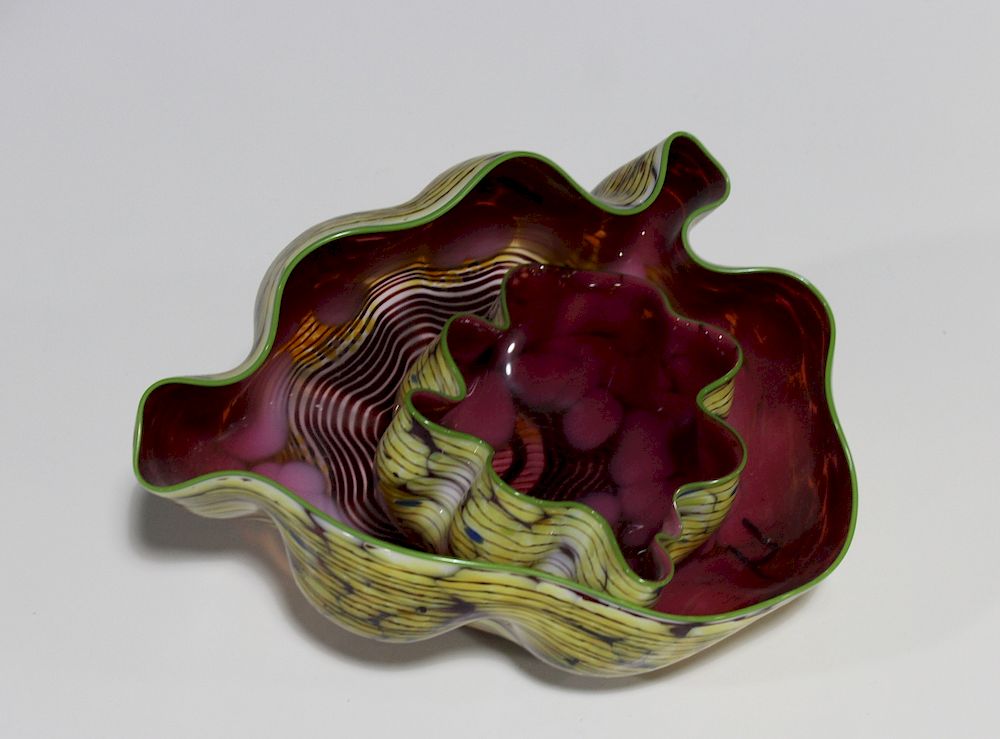 Appraisal: CHIHULY Dale Signed Moroccan Macchia Signed Dale Chihuly Washington In