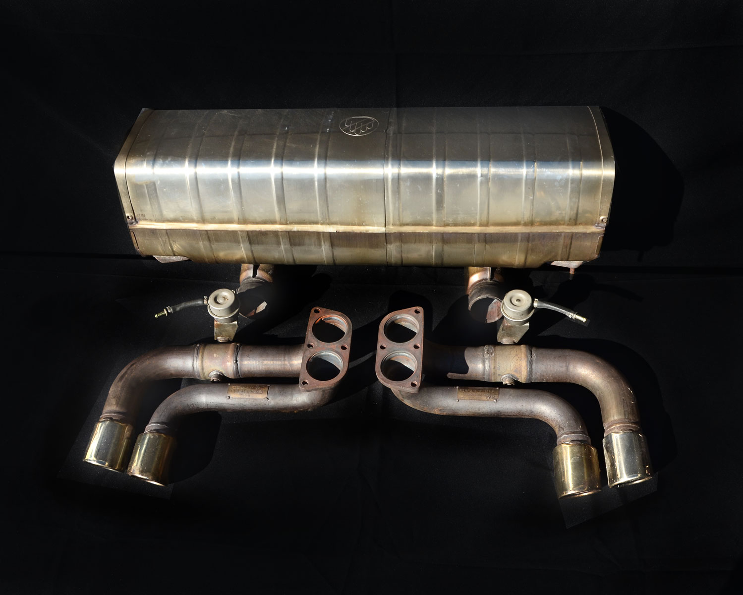 Appraisal: VINTAGE FERRARI EXHAUST TP Fits Modena - Spider -