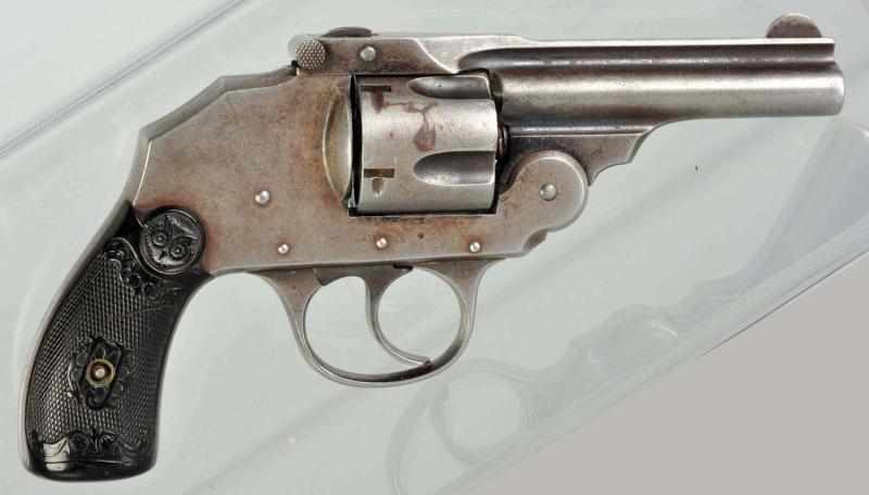 Appraisal: Iver Johnson Top Break Hammerless Revolver Description Serial Cal GA