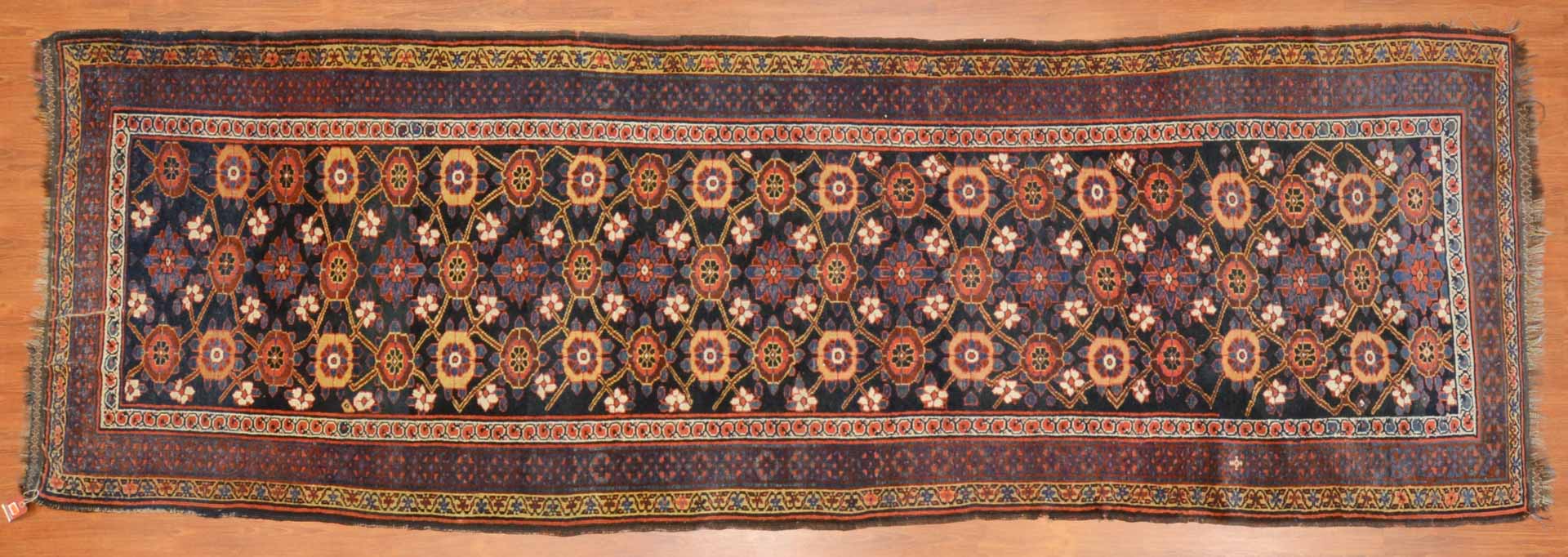 Appraisal: Antique Northwest Persian runner approx x Iran circa Condition Some