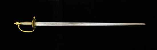 Appraisal: A pattern Infantry officer's dress sword with inch blade engraved