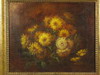 Appraisal: OOC- STILL LIFE WITH MUMS BY M F FREDERICK SIGNED