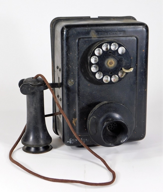 Appraisal: AMERICAN TELEPHONE TELEGRAPH MODEL WALL PHONE United States th CenturyIndustrialist