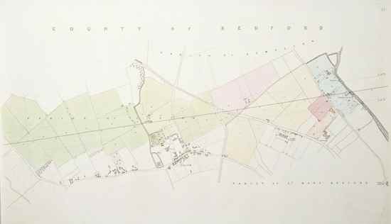 Appraisal: Direct London and Manchester Railway large hand-coloured engraved maps numbered