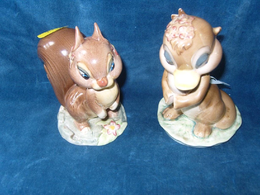 Appraisal: Two Beswick figures one of a humorous squirrel - Hazel