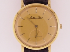 Appraisal: Mathey Tissot J K s This lot sold on September