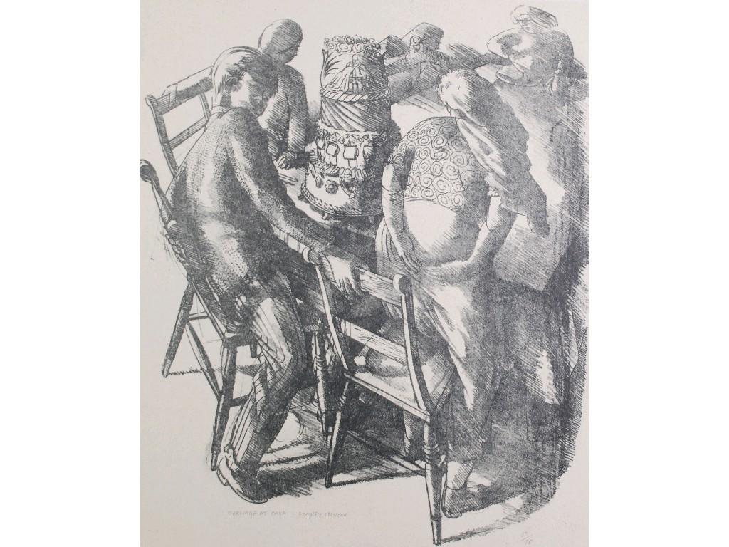 Appraisal: STANLEY SPENCER ARTIST SIGNED LIMITED EDITION PRINT AFTER A PENCIL