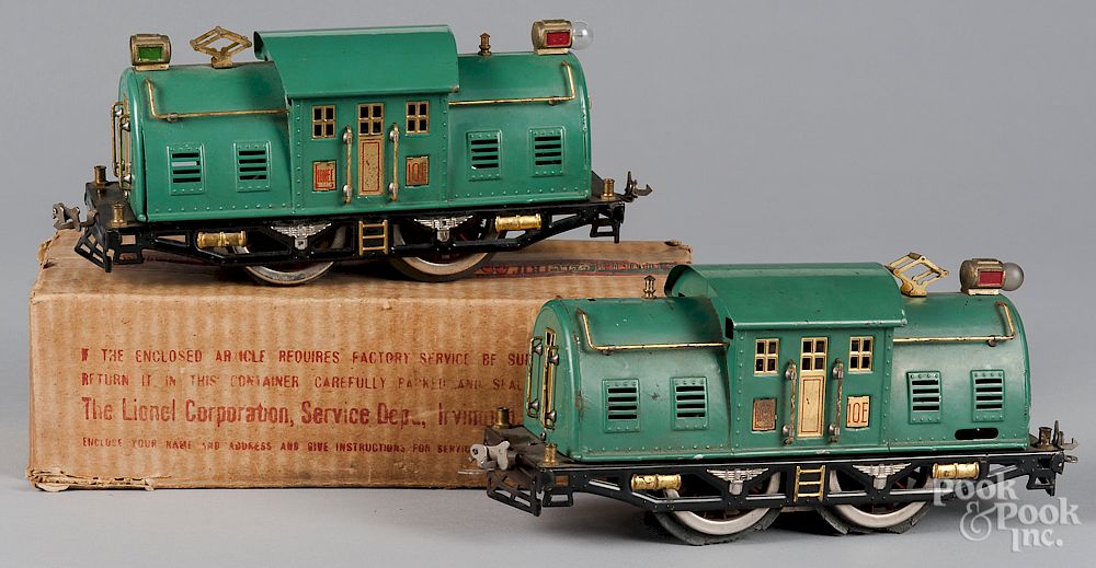 Appraisal: Two Lionel standard gauge train locomotives Two Lionel standard gauge