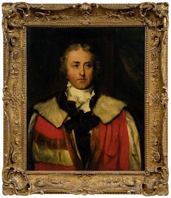 Appraisal: Sir Thomas Lawrence portrait British - half portrait quot James