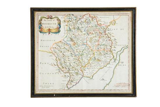 Appraisal: THE COUNTY OF MONMOUTH BY ROBERT MORDEN ENGLAND CA -