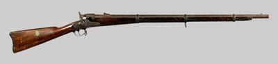 Appraisal: Joslyn breech-loading rifle percussion rifle - in barrel Springfield Armory