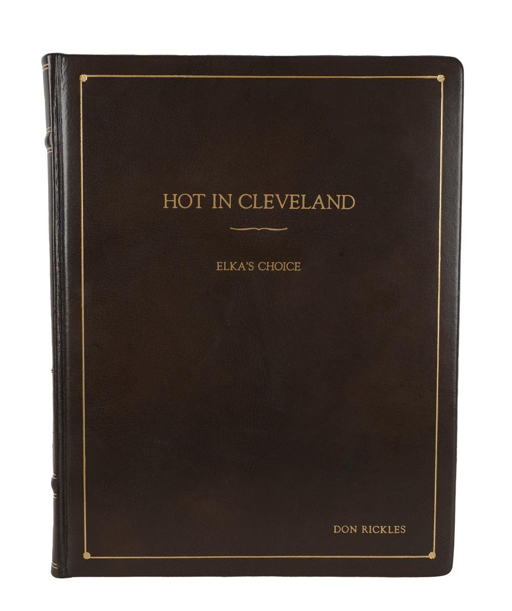 Appraisal: DON RICKLES CAST SIGNED HOT IN CLEVELAND SCRIPTFor the episode