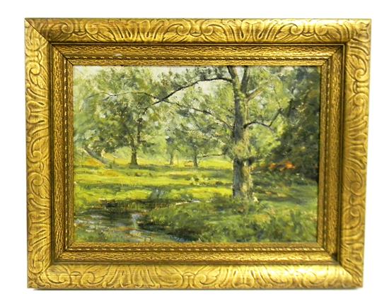 Appraisal: Edith Stevens th C Impressionist style oil on artist's board