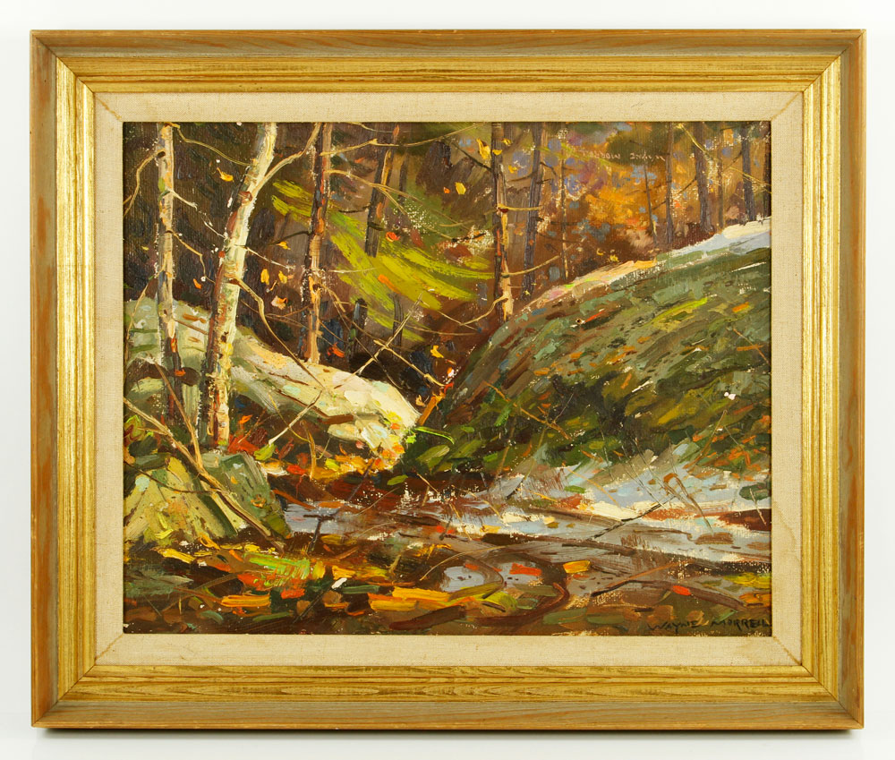 Appraisal: - Morrell Forest Sunlight O M Wayne Morrell American -