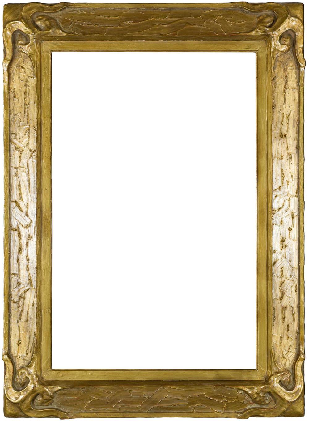 Appraisal: CARVED FRAME th Century Rabbet size - x inches Overall