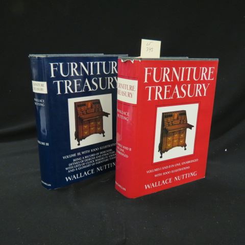 Appraisal: Wallace Nutting Books Furniture Treasury Volumes in two books