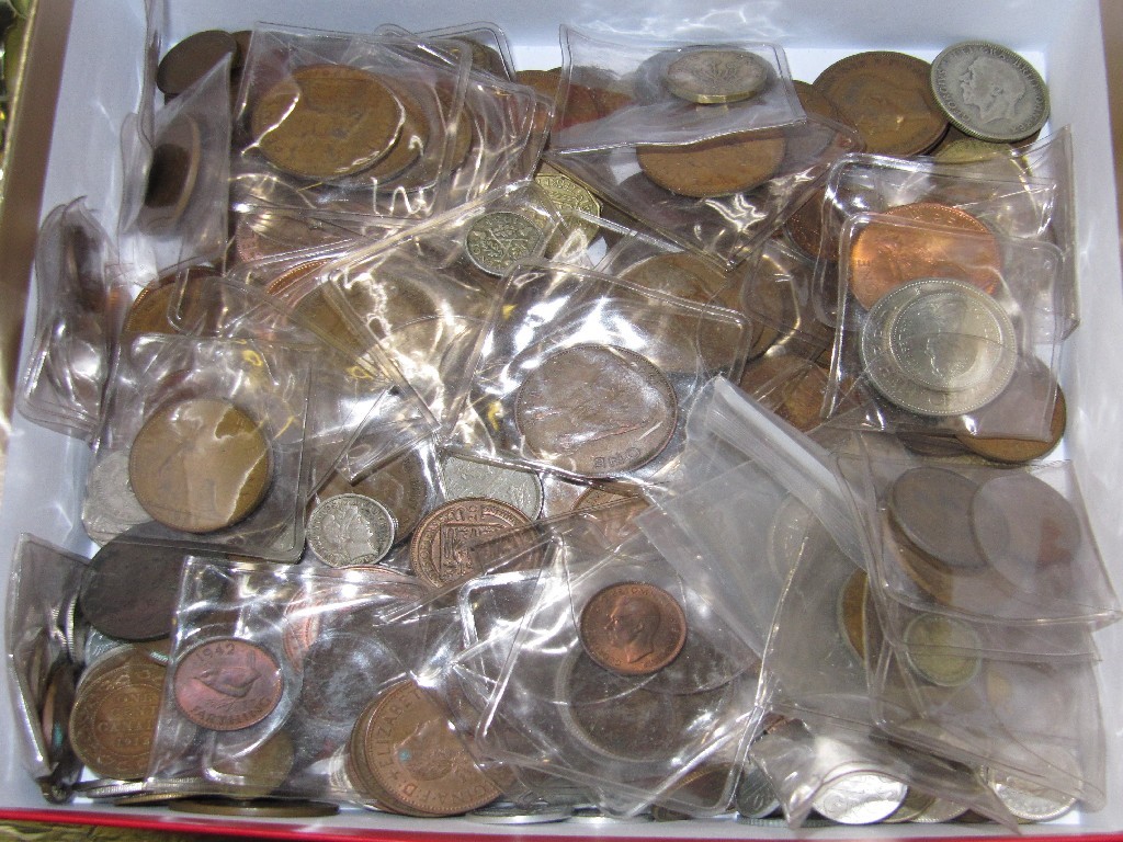 Appraisal: Box of coins