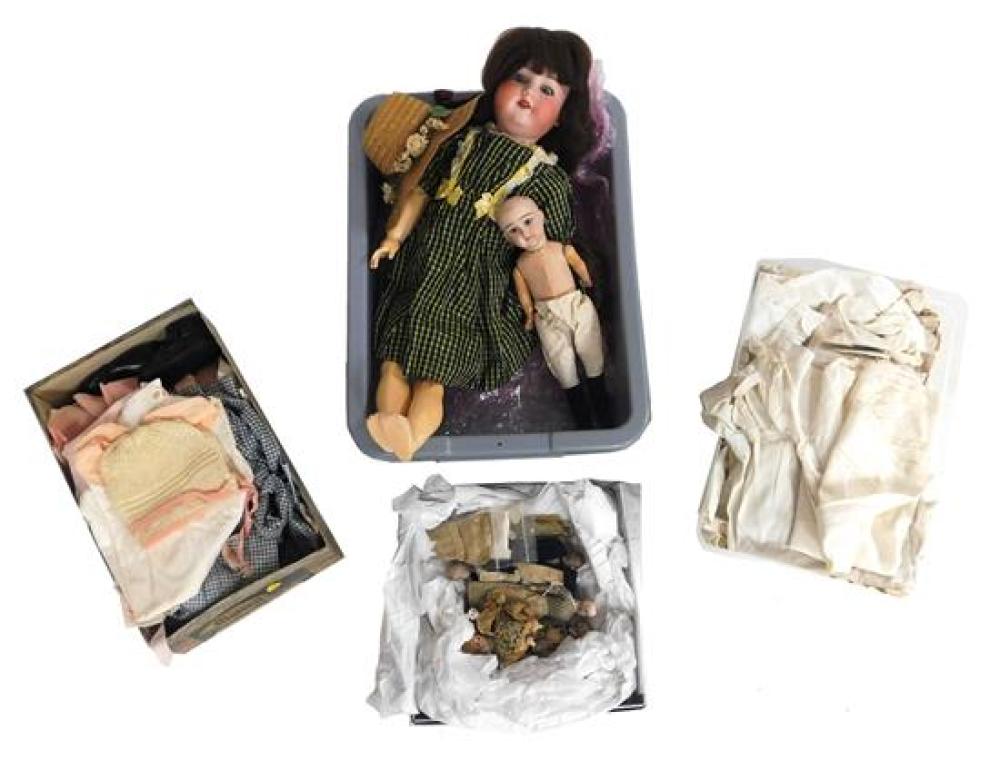 Appraisal: DOLLS Schmitt Armand Marseille etc dolls including Schmitt et Fils