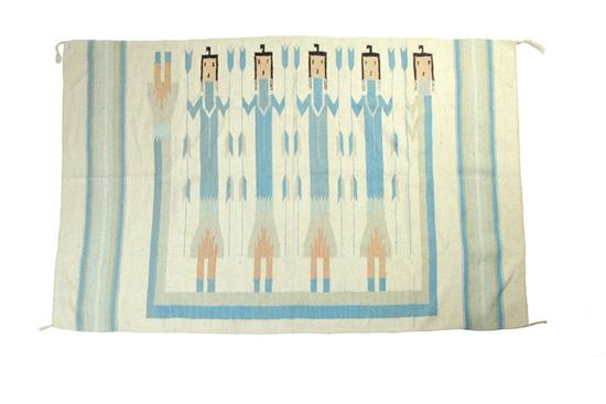 Appraisal: YEI RUG Indian nd quarter- th century wool Four figures