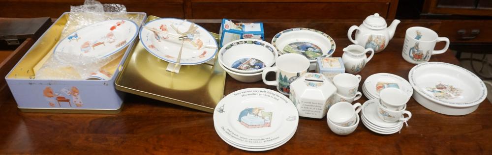 Appraisal: Wedgwood Peter Rabbit and Thomas The Tank Engine Childs Breakfast