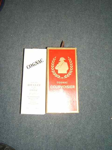 Appraisal: A BOTTLE OF COURVOISIER VS COGNAC together with a bottle