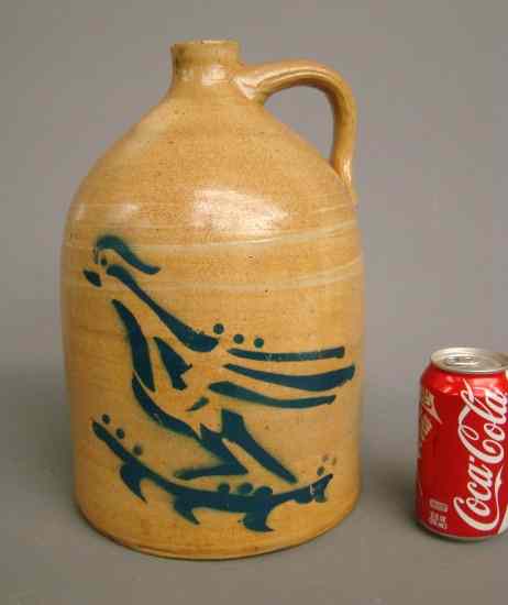 Appraisal: th c stoneware crock ''Fisher Lyons N Y '' with