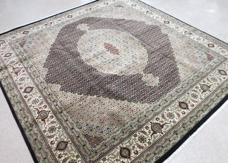 Appraisal: HAND KNOTTED ORIENTAL CARPET Persian Bijar design overall Herati floral