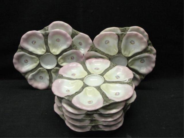 Appraisal: Porcelain Oyster plates From a New Rochelle estate