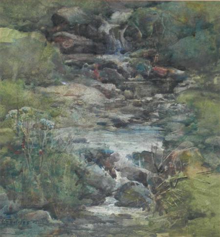 Appraisal: EWAN GEDDES R S W SCOTTISH - A QUIET STREAM