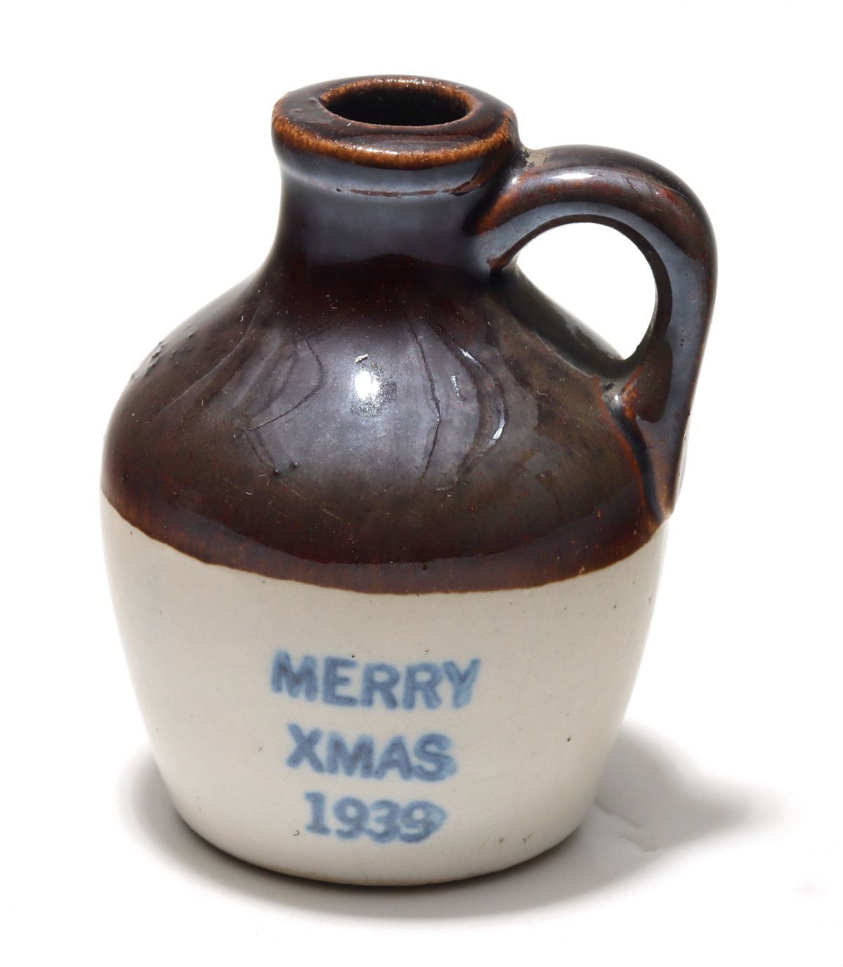 Appraisal: UHL POTTERY MERRY XMAS MINIATURE JUG