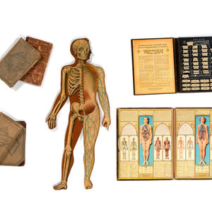 Appraisal: A Group of Medical and Anatomical Related Material Including a