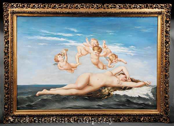 Appraisal: Continental School late early th c The Birth of Venus