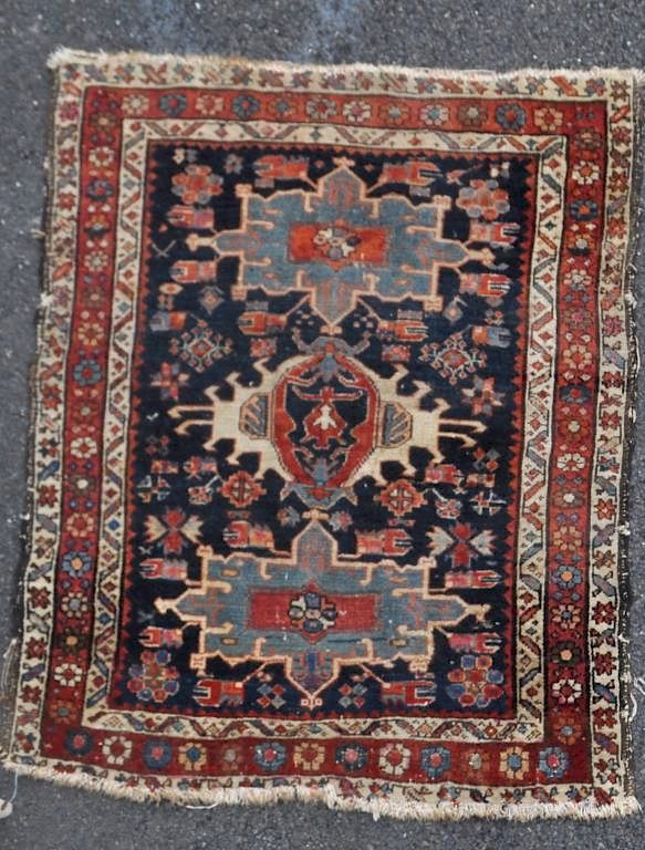 Appraisal: Caucasian Area Rug ' by ' All rugs sold as