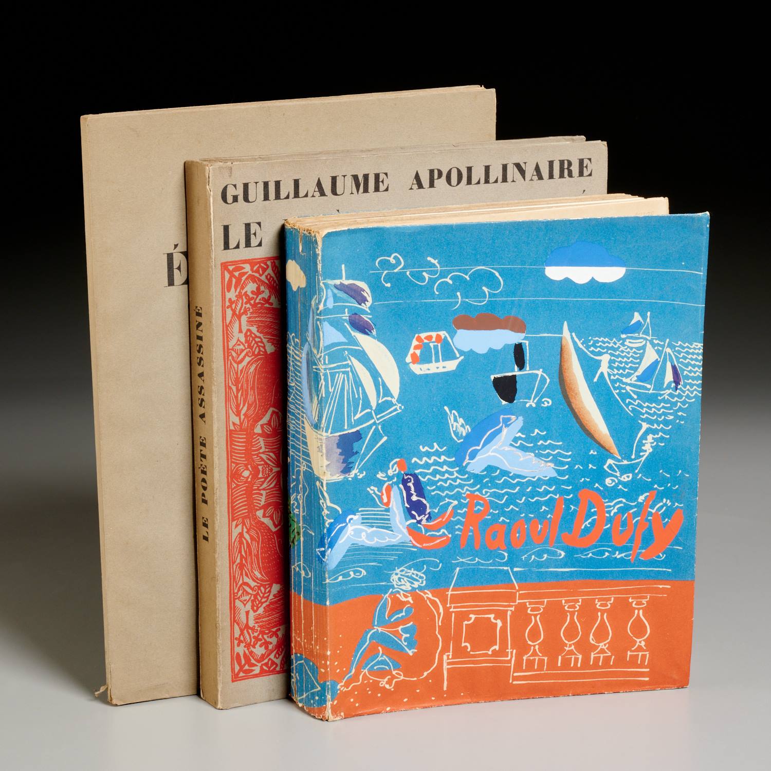 Appraisal: RAOUL DUFY ILLUSTRATED VOLUMES Includes Georges Duhamel Elegies Camille Bloch