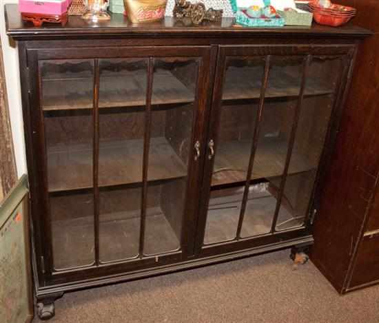 Appraisal: Arts and Crafts style oak bookcase Estimate - No condition