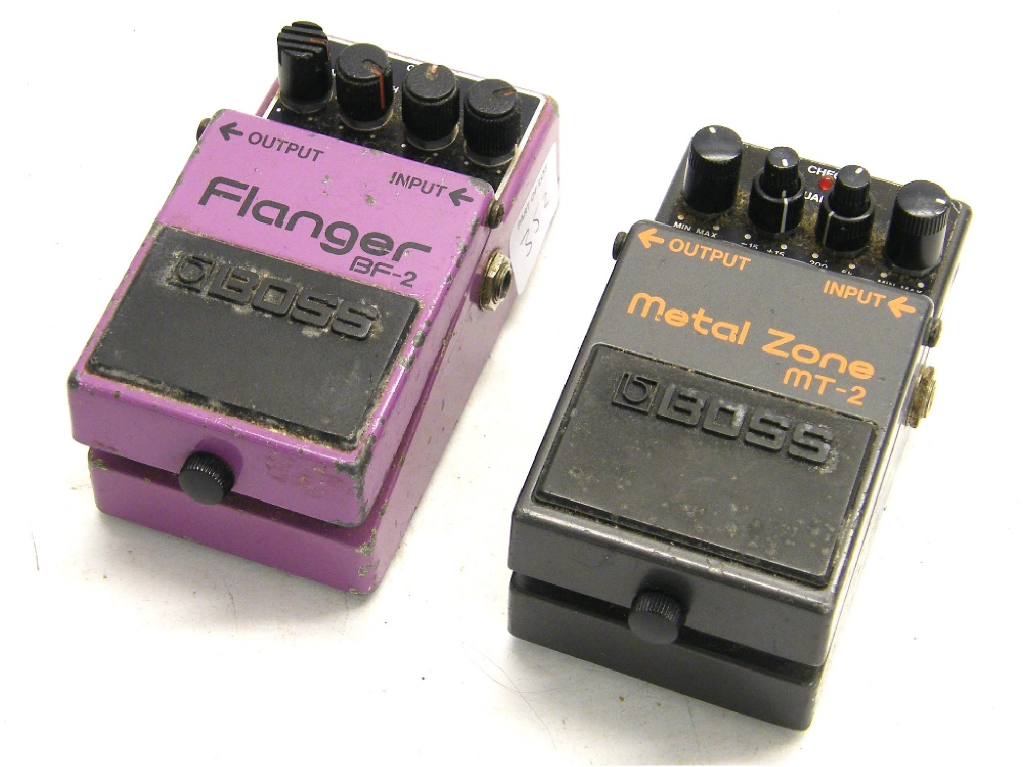 Appraisal: Boss Flanger BF- guitar pedal made in Japan green label