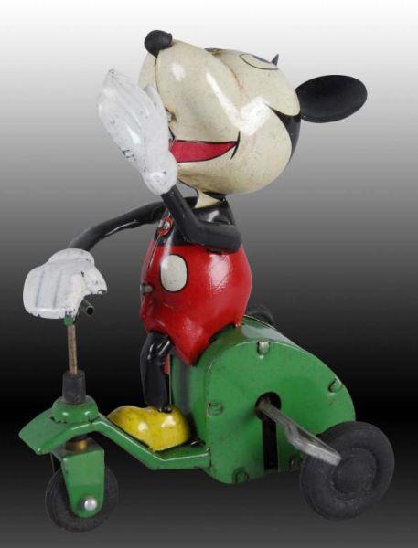 Appraisal: Walt Disney Linemar Mickey Mouse Scooter Toy Description Original box