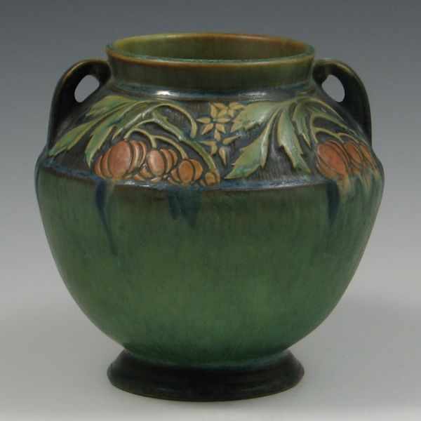 Appraisal: Roseville Baneda Vase unmarked mint condition ''h