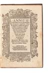 Appraisal: SENECA LUCIUS ANNAEUS Opus Tragoedia rum Title within woodcut border