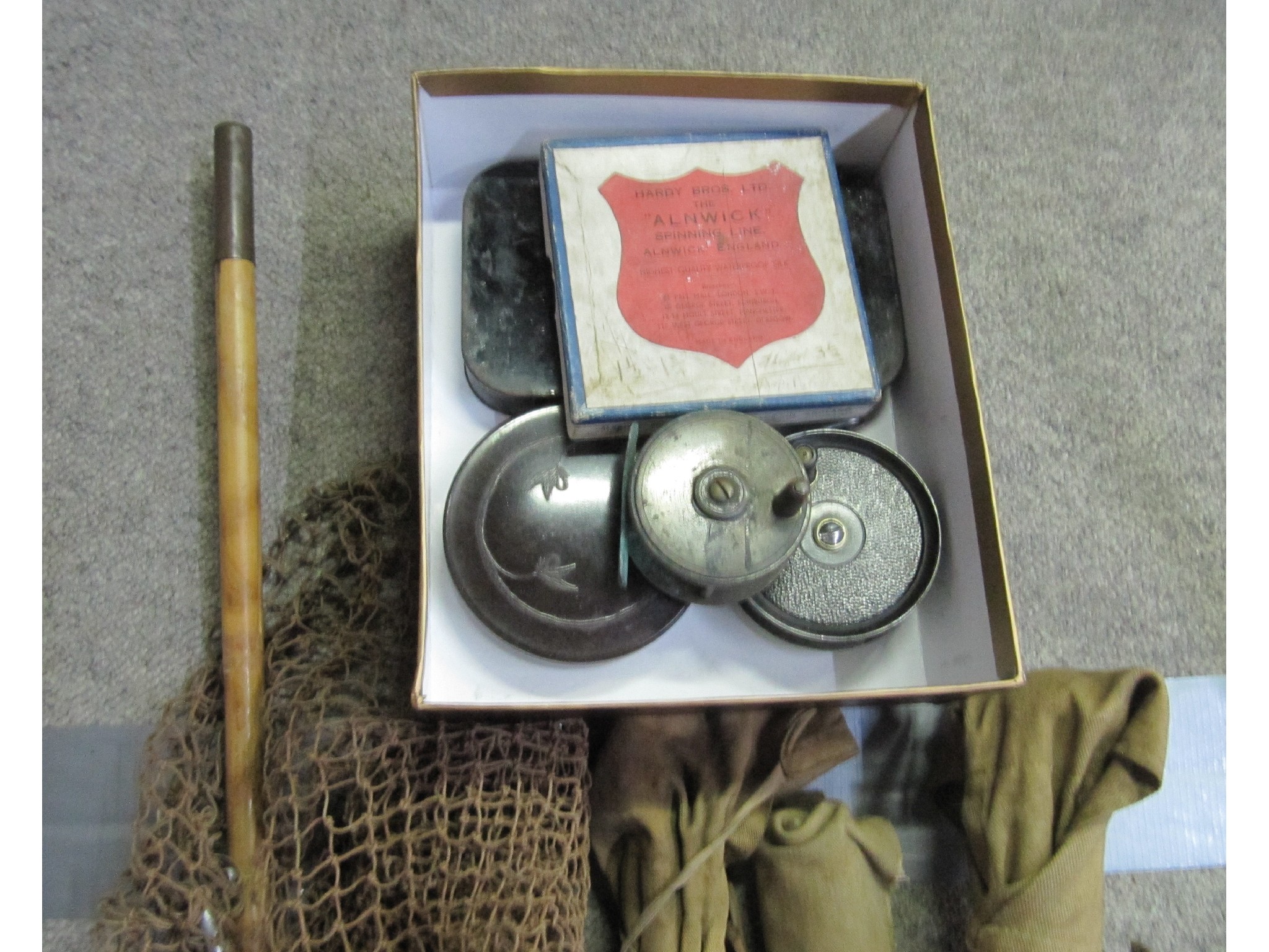 Appraisal: A lot comprising four fishing rods including Hardy Bros and