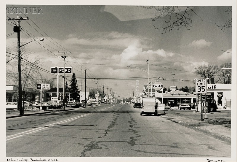 Appraisal: Nicholas Dean American b Four Views from Uniform Landscape-Brunswick ME